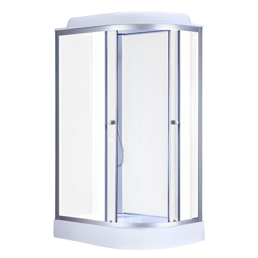 Душові бокси MIXXUS WAVE SB02-120x80x215-R-FB SATIN Душовий бокс 90*90мм. (низький піддон) (MI6893)