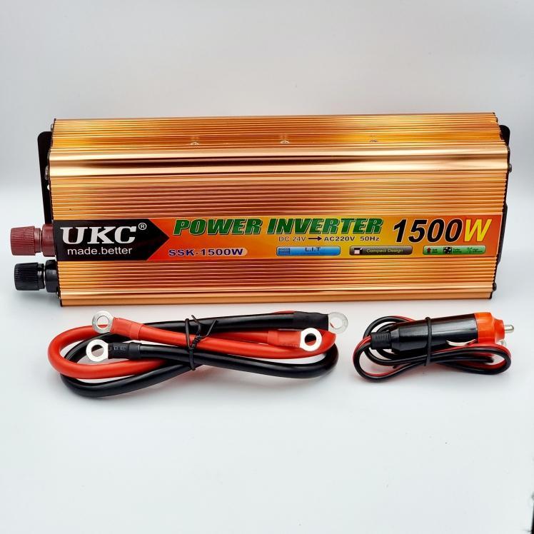 Перетворювачі напруги UKC Інвертор-перетворювач напруги AC/DC SSK1500W 24/220V