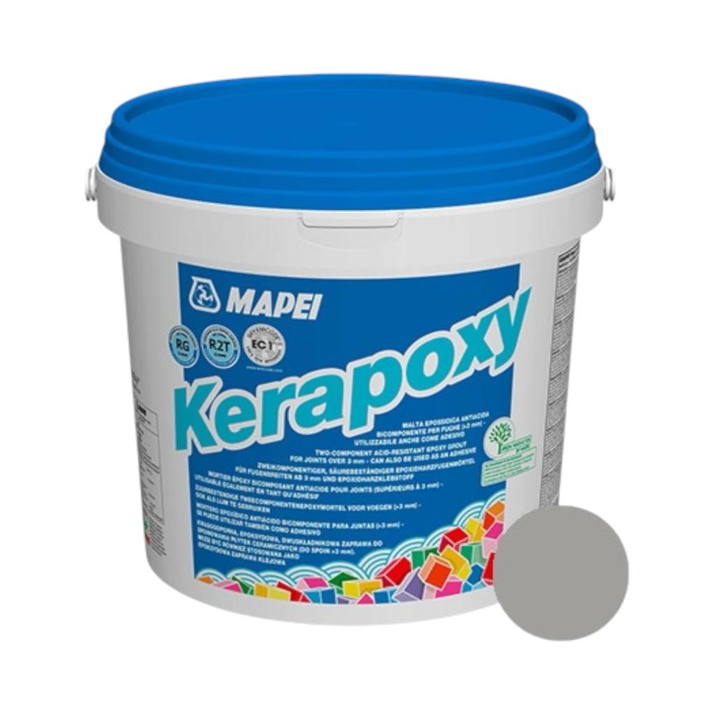 Затирка для швів MAPEI Kerapoxy Кольоровий шов 1-10мм., 2кг. (ЦЕМЕНТНО-СІРИЙ 113)