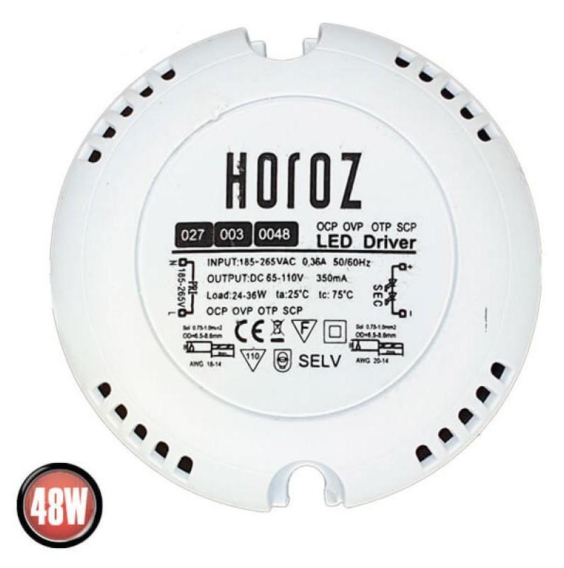 Драйвера для LED-Светильников HOROZ Драйвер для LED-светильников 48W