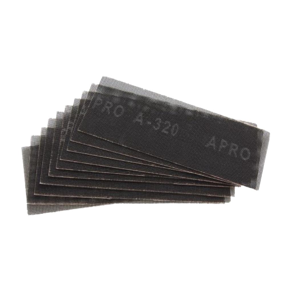 Сетка абразивная APRO Сітка абразивна 105*280мм. P320 (уп./10шт.) 828086