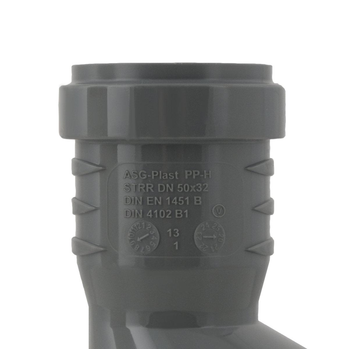 Внутрішня каналізація ASG HTR Редукція каналізаційна Ø50/Ø32 6540661