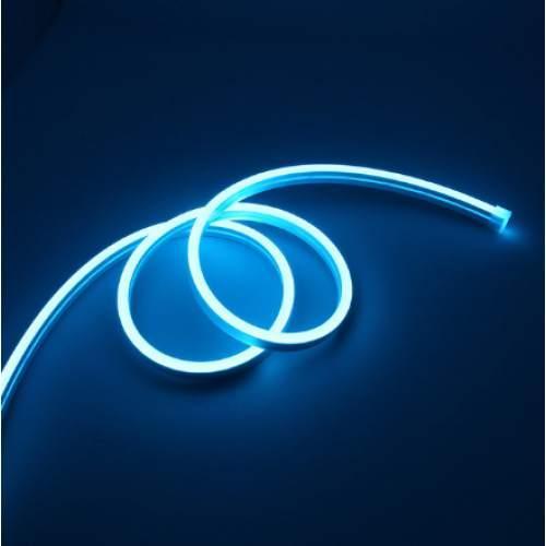 LED NEON 12V AVT LED NEON 120LED SMD2835 8W 12V IP65 8*16мм. (голубой лёд) №55-IB