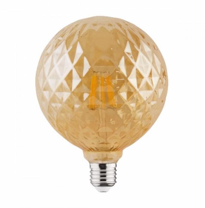 LED-Лампи HOROZ LED-Лампа FILAMENT Твист 6W E27 2200K/50 Rustic-Twist-6