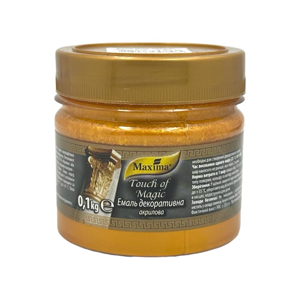 Декоративные краски Maxima Краска декоративная акриловая 100гр. (красное золото)