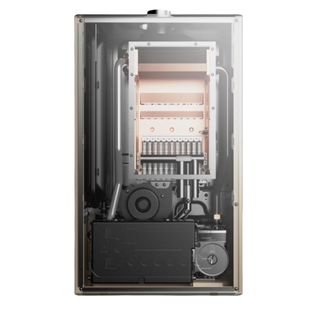 Газовые котлы Midea L1GB24-C20WS Газовый двухконтурный котел турбированный 24 кВт.