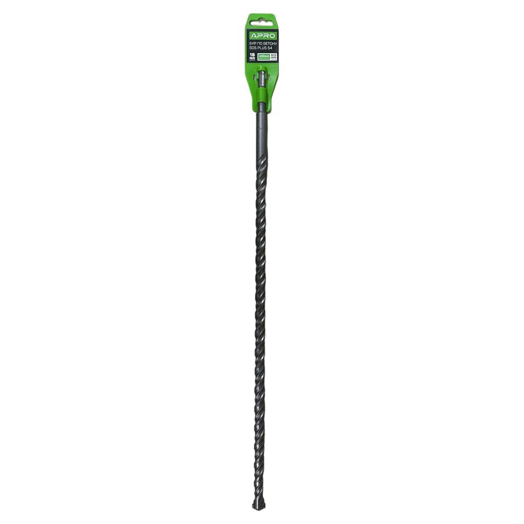 Буры APRO Бур по бетону SDS PLUS S4 Ø18x600мм 815072