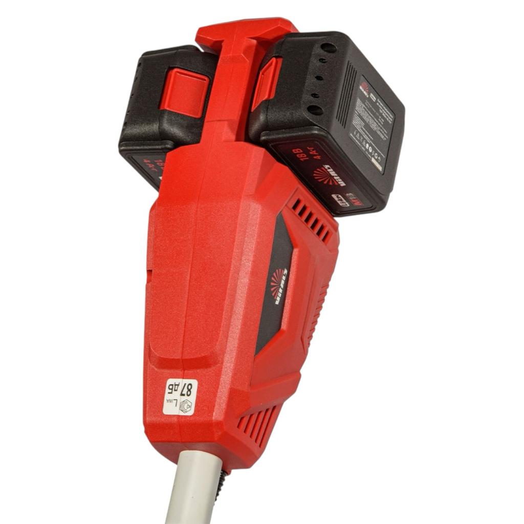 Триммеры аккумуляторные VITALS AZT 3654a BL Kit М18 Тример акумуляторний безщітковий (з АКБ 2*4Ah та ЗП)