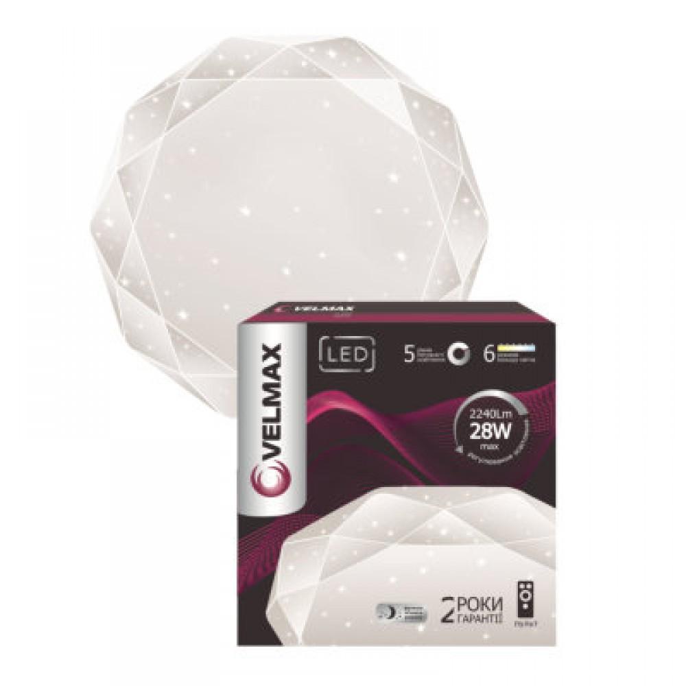 Smart-светильники VELMAX SMART-Светильник 30W 3000-6500K 4900 Lm (пульт) 23-41-03