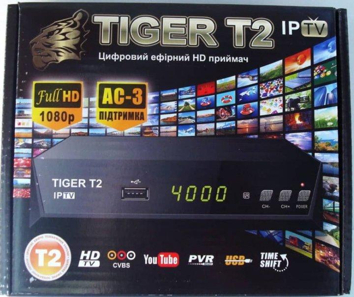 T2 Тюнери TIGER T2 Цифровой HD тюнер 6701