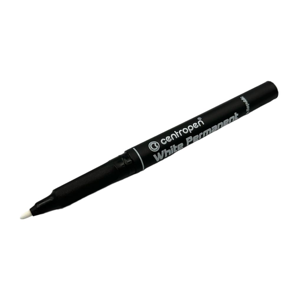 Маркеры CENTROPEN Маркер Permanent БЕЛЫЙ 1,2мм. 2686