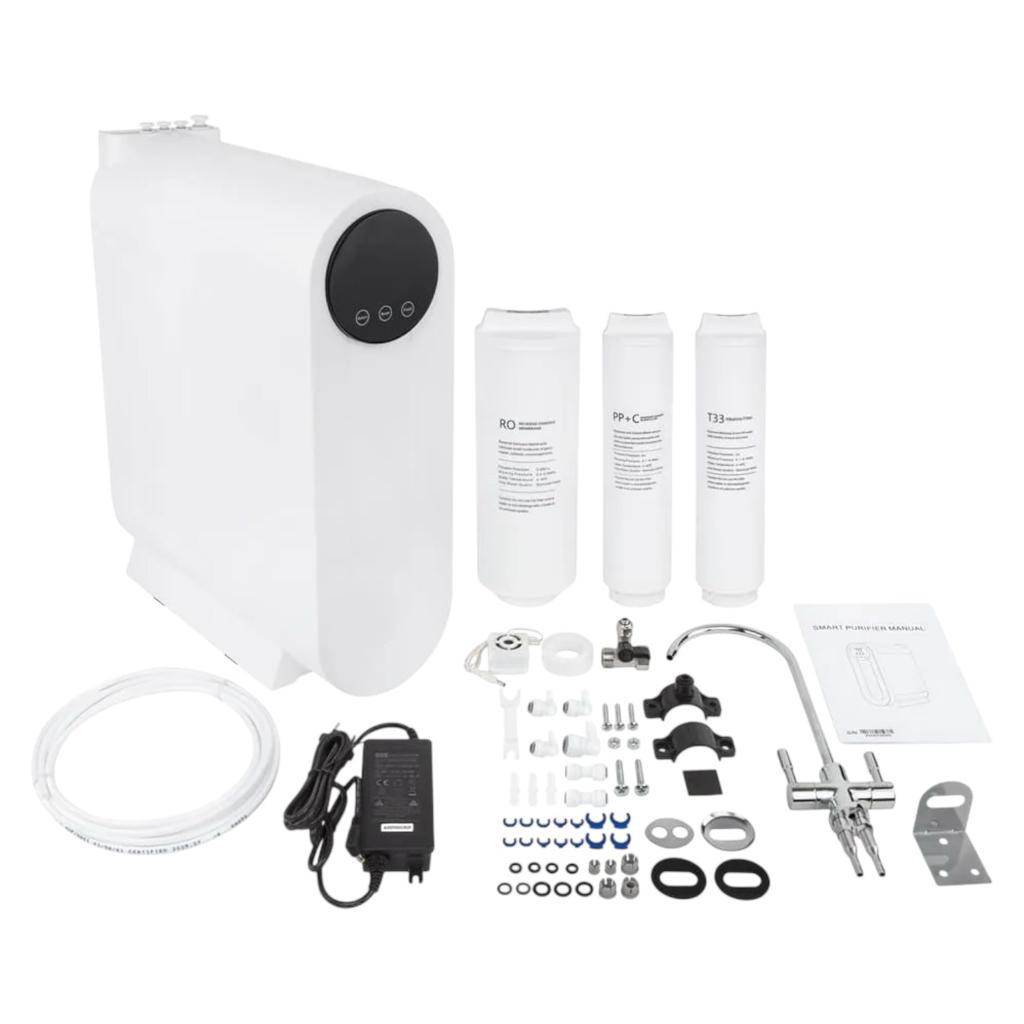 Системы очистки воды  ITAL Smart Delicious 6-600MP Система зворотного осмосу з мінералізатором та помпою, мембрана 600 галлон (IT-RO6-75P) SMD-RO6-600MP