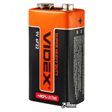 Батарейки VIDEX Крона 6F22/9V