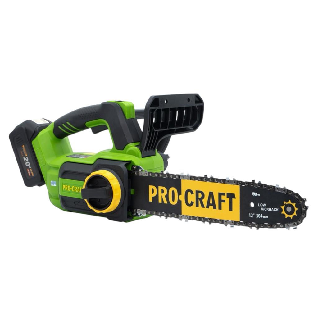 Пилки ланцюгові акумуляторні PROCRAFT Пила акумулятор. безщіткова (без АКБ та ЗП) PKA42Li