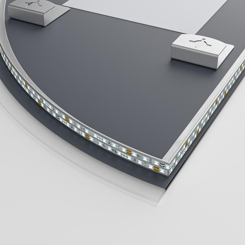  Дзеркала з підсвічуванням MIXXUS Premium TOPPER MS02-75x100 Дзеркало (LED Touch, Anti-fog, димер (3-6,5kK)) (MP6634)