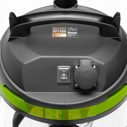 Пилососи промислові (електричні) PROCRAFT Пилосос промисловий 1400W VP1400