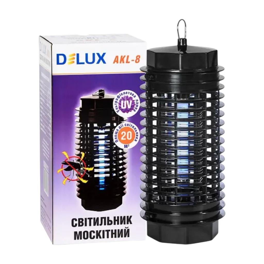 Светильники москитные DELUX Светильник для уничтожения насекомых ультрафиолетовый 4W AKL-8