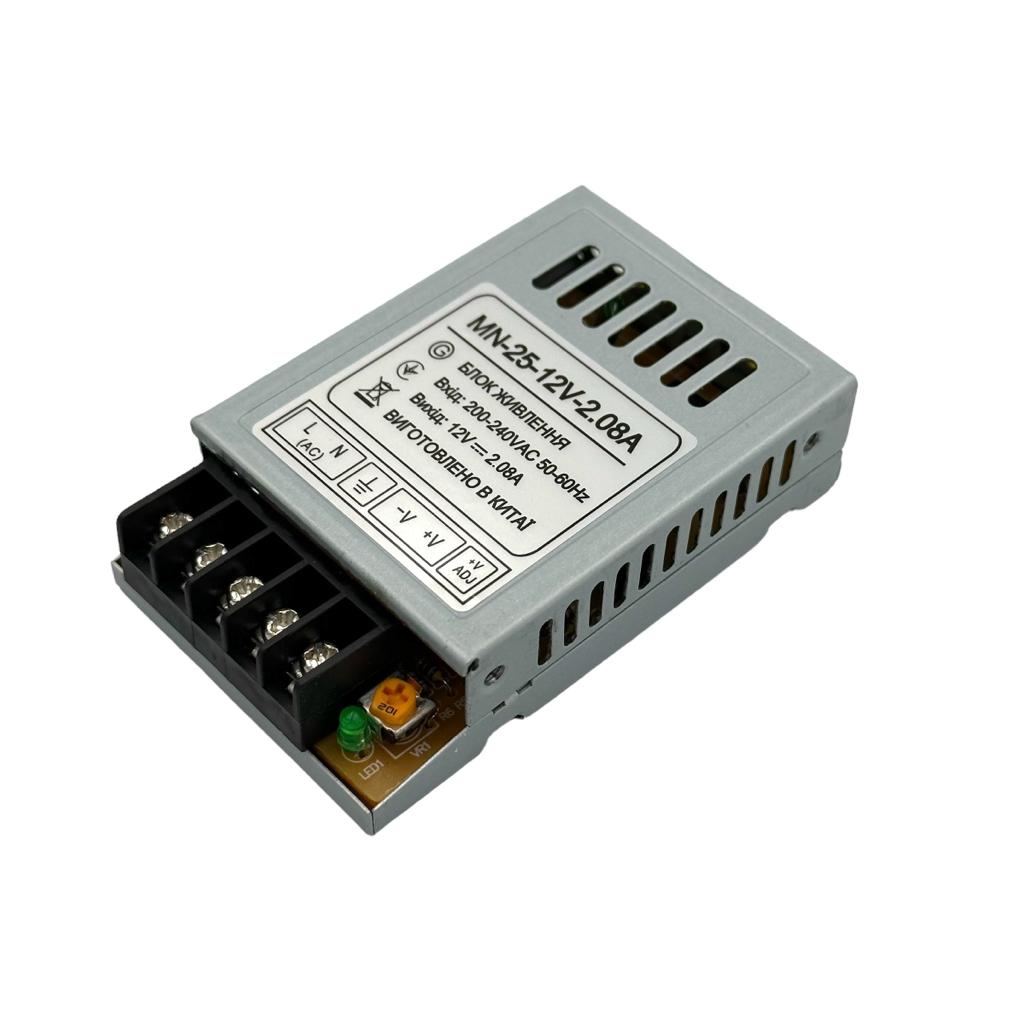 Блоки питания 12V Блок питания 25W 12V IP20 MN-25-12V-2.08A