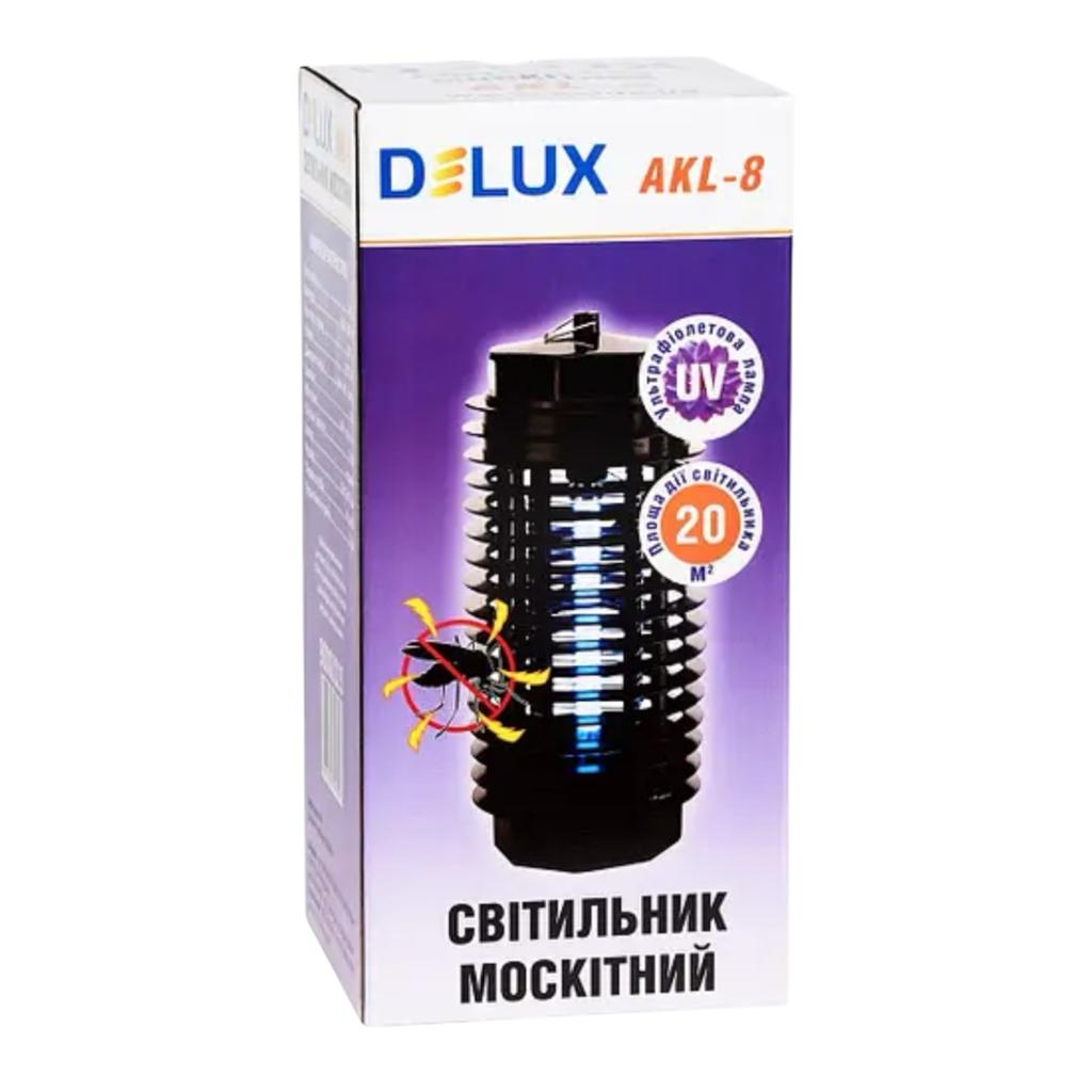 Светильники москитные DELUX Светильник для уничтожения насекомых ультрафиолетовый 4W AKL-8