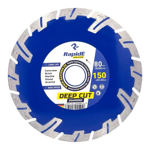 RAPIDE DEEP CUT Диск алмазний Ø150*22,2мм. R0150 RAHФ-00002187