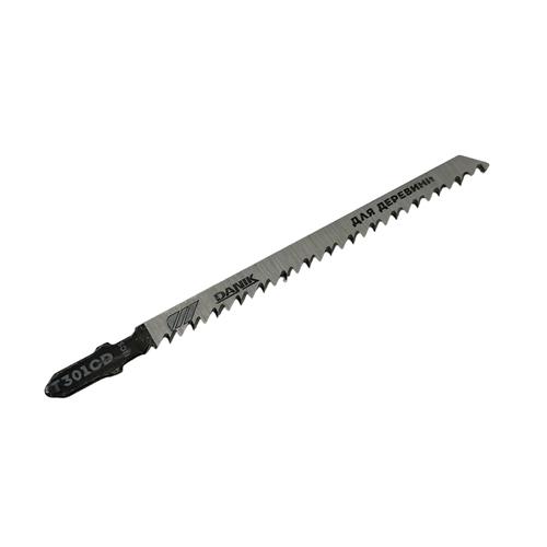 DANIK T301CD Пилочка для лобзика по дереву 90мм. HCS (чистий прямий різ) 029-017