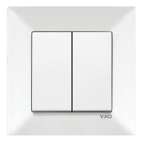 VIKO MERIDIAN Вимикач внутрішній 2-й (білий) 90970002-WH