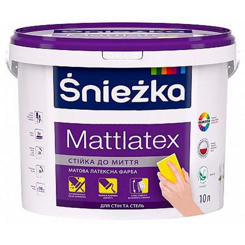SNIEZKA MATTLATEX Краска латексная 14кг.