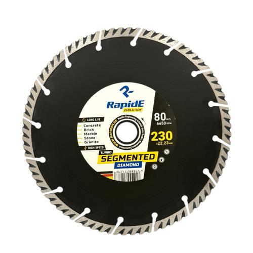 RAPIDE TURBO SEGMENT Диск алмазный 230*22,2мм. R1278 RAHФ-00001926