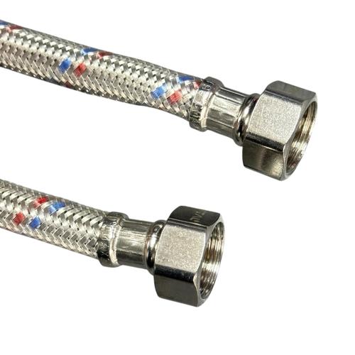 ITAL ULTRA NEW Гнучка підводка 40см. для води 1/2х1/2 вв 1048749