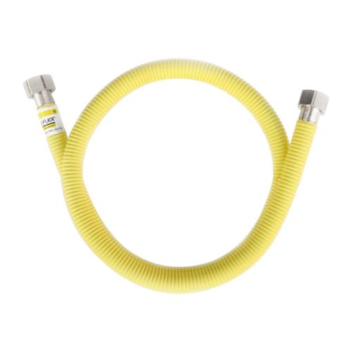 ECO-FLEX Super Шланг нержавіючий для газу 40см. 1/2х1/2 вв (з ПВХ покриттям) GS1FF040