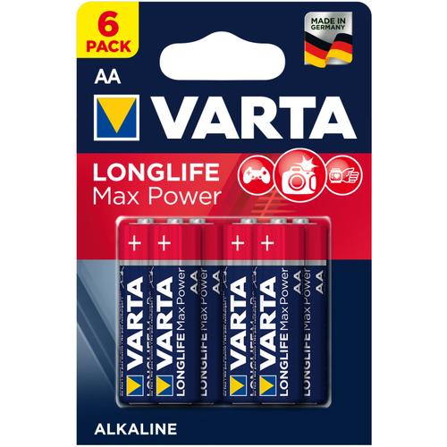 VARTA MAX POWER AA/LR6 1,5V (уп./6шт.)