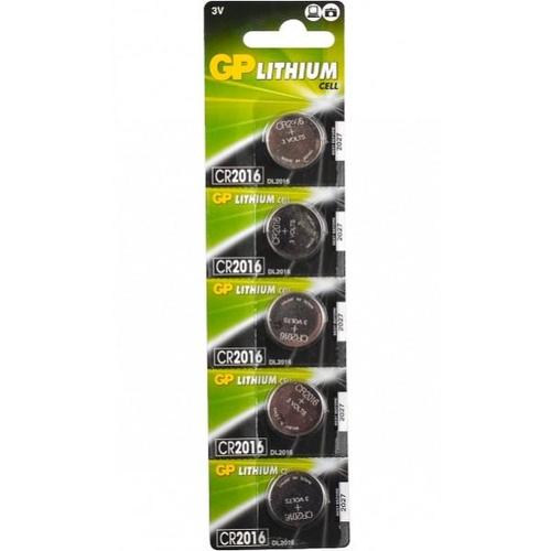 GP LITHIUM CR2016 3V