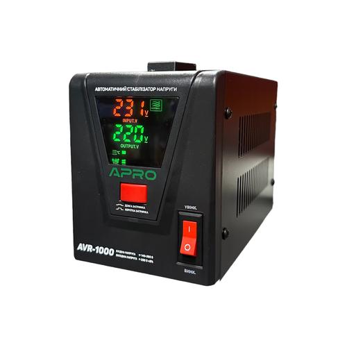 APRO Стабілізатор напруги релейний (800W) AVR-1000