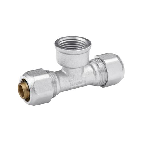 KARRO Трійник РВ 16*1/2*16 металопластик KR-0720