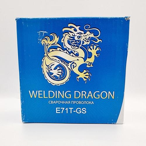 Welding Dragon Зварювальний дріт 0,8мм 1кг. (з флюсом) E71T-GS