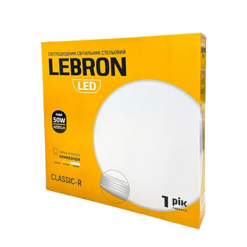LEBRON SMART-Світильник 50W 4200Lm 3000-6500K (круг) 15-25-01-1