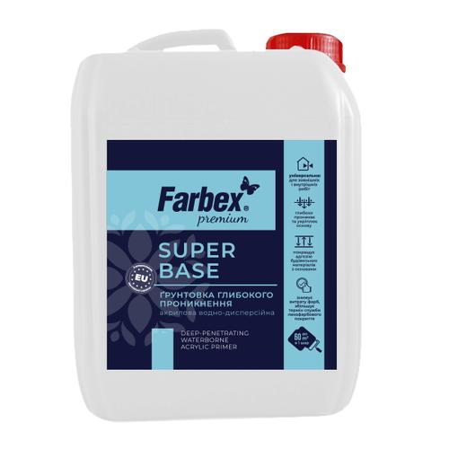 Farbex SuperBase Грунтовка глибокого проникнення 10л.