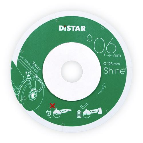 DISTAR 1A1R Shine Диск алмазний 125x0,6x22,23мм. 11127457030