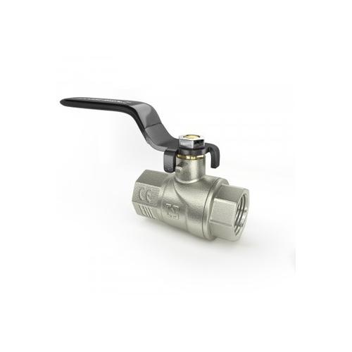 Raftec BLACK Кран кульовий DN40 (1 1/2) В/В чорна ручка DRH5
