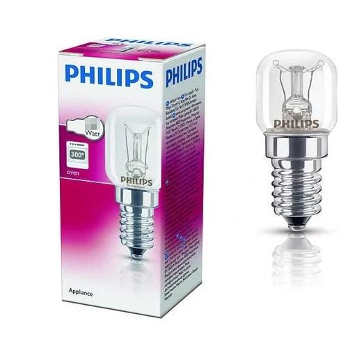 PHILIPS Лампа розжарювання 25W E14 CL 300*C (жаростійка) T25