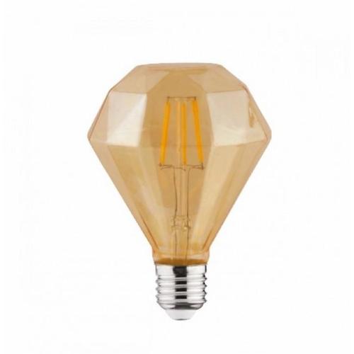 HOROZ LED-Лампа FILAMENT 6W E27 2200K Rustic Diamond-6