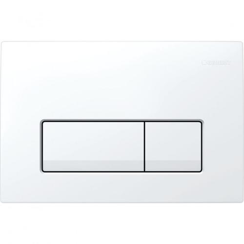 GEBERIT DELTA50 змивна клавіша, пластик, білий 115.119.11.1