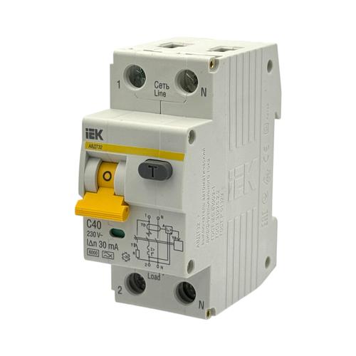 IEK Диф. вимикач 2p 40A/30mA