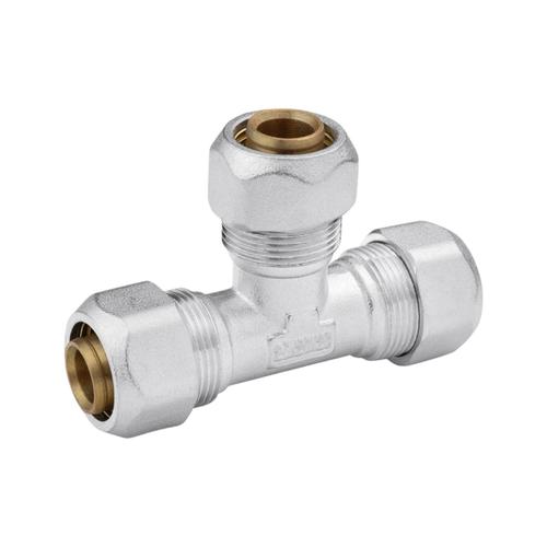 KARRO Трійник 20*20*20 металопластик KR-0731