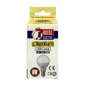 HOROZ LED-Лампа шар 6W E14 4200k Elite-6