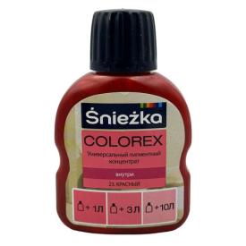 SNIEZKA COLOREX Універсальний пігментний концентрат 100мл. №23 (червоний)
