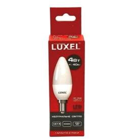 LUXEL LED-Лампа ECO свеча 4W E14 4000K 044-NE