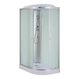 MIXXUS WAVE SB02-120x80x215-L-FB SATIN Душовий бокс 90*90мм. (низький піддон) (MI6892)