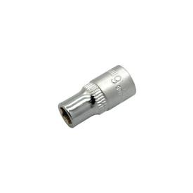 YATO Головка шестигранная Cr-V 1/4 M=6мм., L=25мм. YT-1405