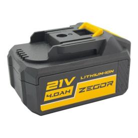 ZEGOR Акумуляторна батарея високотокова 21V, 4Аh BL-2140P